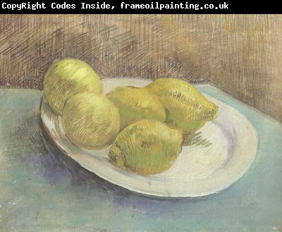 Vincent Van Gogh Still life with Lemons on a Plate (nn04)