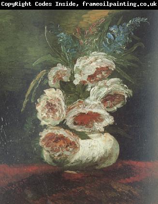 Vincent Van Gogh Vase wtih Peonies (nn04)