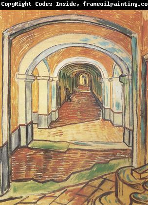 Vincent Van Gogh Corrdor in Saint-Paul Hospital (nn04)