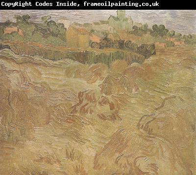 Vincent Van Gogh Wheat Fields with Auvers in the Background (nn04)