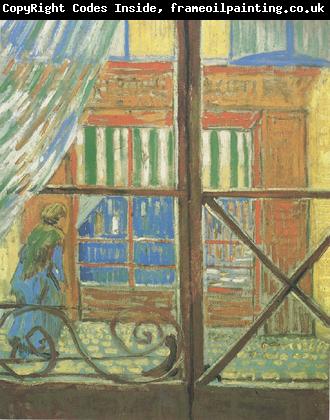 Vincent Van Gogh A Pork-Butcher's Shop Seen from a Window (nn04)