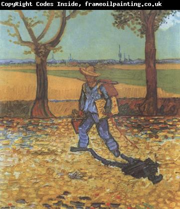 Vincent Van Gogh The Painter on His way to Work (nn04)