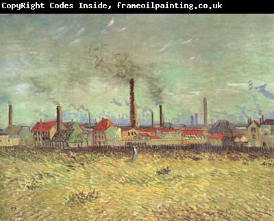 Vincent Van Gogh Factories at Asnieres Seen from the Quai de Clichy (nn04)