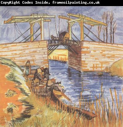 Vincent Van Gogh The Langlois Bridge at Arles (nn04)