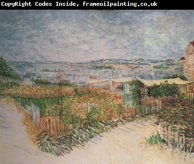 Vincent Van Gogh Vegetable Gardens at Montmartre (nn04)