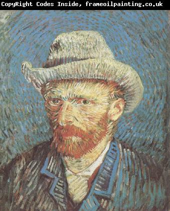 Vincent Van Gogh Self-Portrait wtih straw hat (nn04)