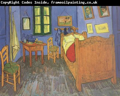 Vincent Van Gogh Vincent's Bedroom in Arles (nn04)