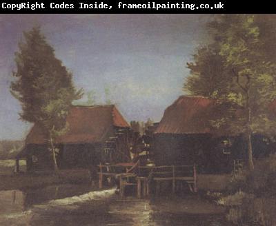 Vincent Van Gogh Water Mill at Kollen near Nuenen (nn04)