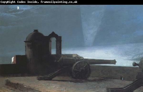 Winslow Homer Searchlight on Harbor Entrance (mk43)