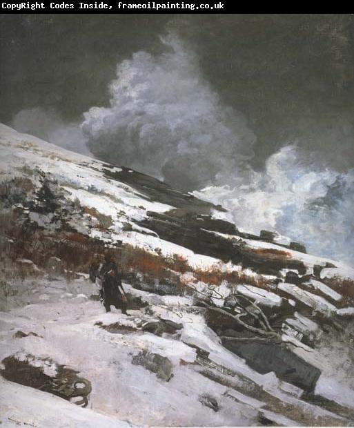 Winslow Homer Winter Coast (mk44)