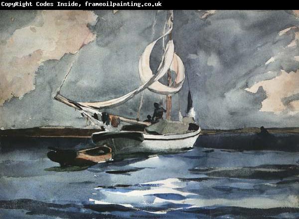 Winslow Homer Sloop Nassau (mk44)