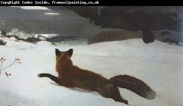 Winslow Homer Fox Hunt (mk44)