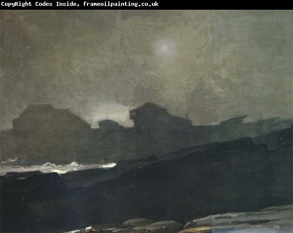 Winslow Homer The Artist's Studio in an Afternoon Fog (mk44)