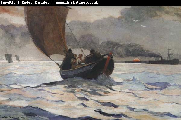 Winslow Homer Returning Fishing Boarts (mk44)
