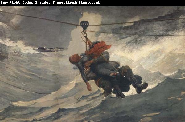 Winslow Homer The Life Line (mk44)