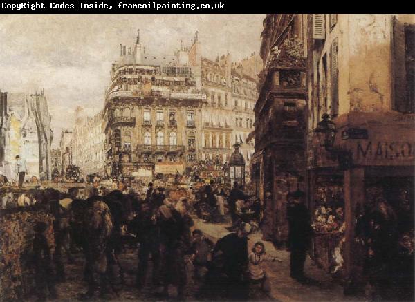 Adolph von Menzel A Paris Day