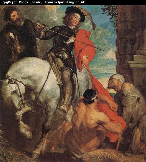 Anthony Van Dyck St Martin Dividing his Cloak