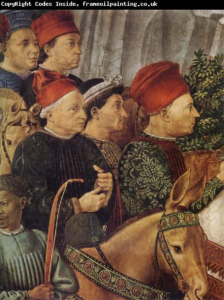 Benozzo Gozzoli Procession of the Magi