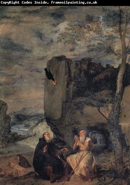 Diego Velazquez St.Anthony Abbot and St.Paul the Hermit