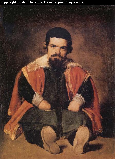 Diego Velazquez A Dwarf Sitting on the Floor