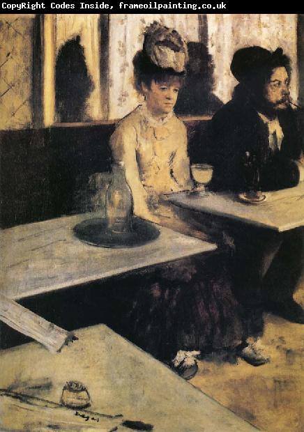 Edgar Degas Absinthe