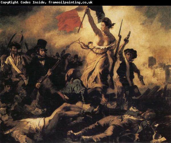 Eugene Delacroix Liberty Leading the People