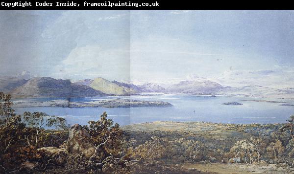 Francis Oliver Finch View of Loch Lomond