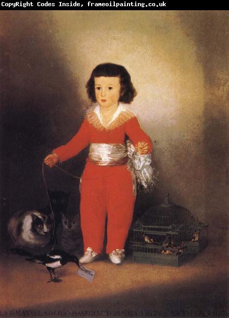 Francisco Jose de Goya Don Manuel Osorio Manrique