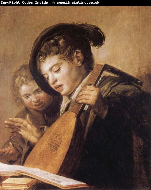 Frans Hals Two Singing Boys