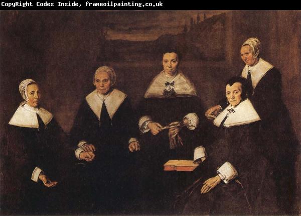 Frans Hals Regentsses of the Old Men's Almoshouse in Haarlem