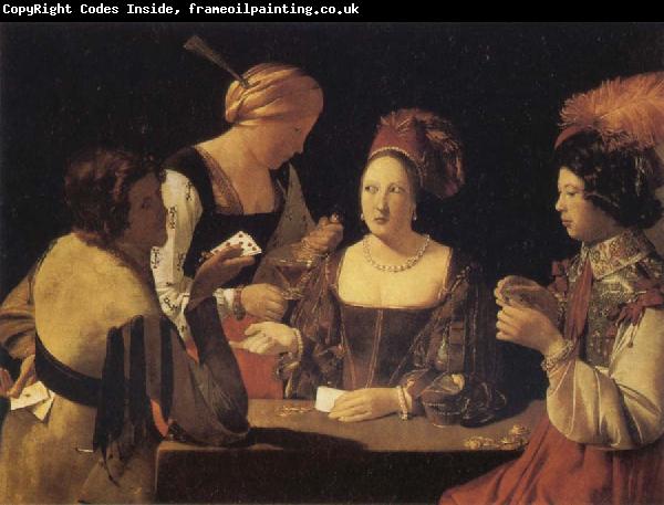 Georges de La Tour The Card-Sharp with the Ace of Spades