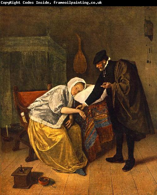 Jan Steen The Doctor and His Patient