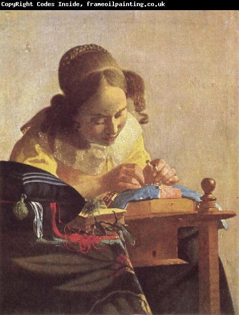 Jan Vermeer The Lacemaker