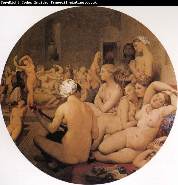 Jean-Auguste Dominique Ingres The Turkish Bath