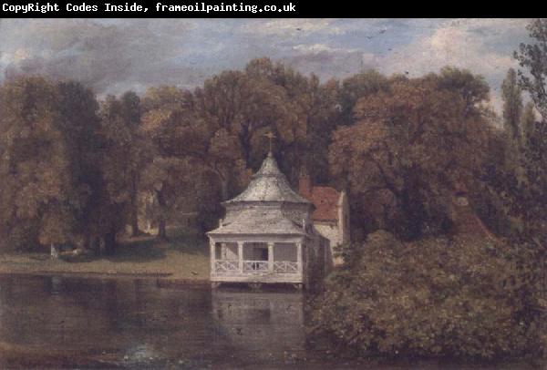 John Constable The Quarters behind Alresford Hall