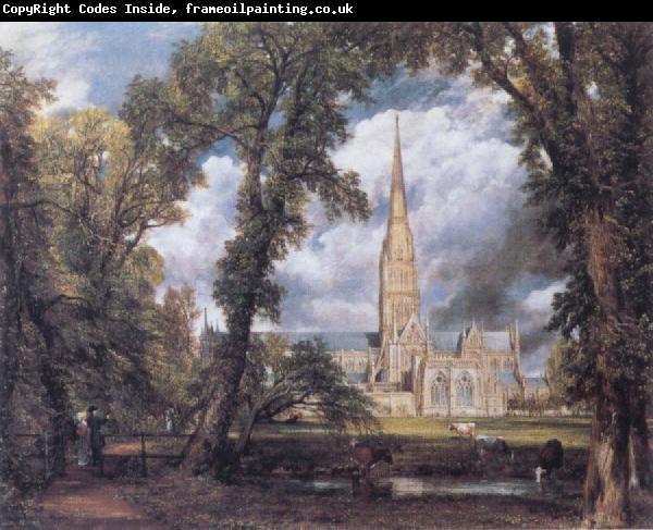 John Constable Salisbury Cathedral from the Bishop's Ground