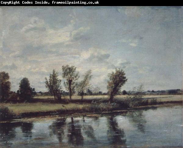 John Constable Water-meadow near Salisbury