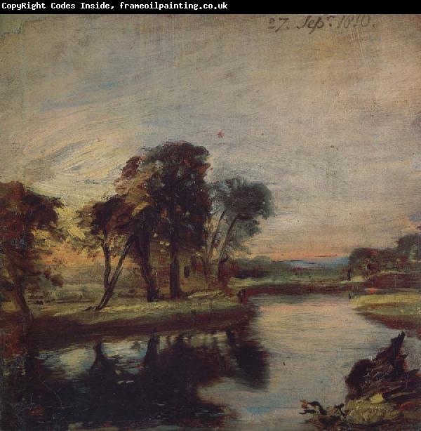 John Constable The Stour 27 September 1810