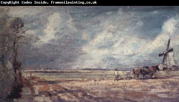 John Constable Spring:East Bergholt Common