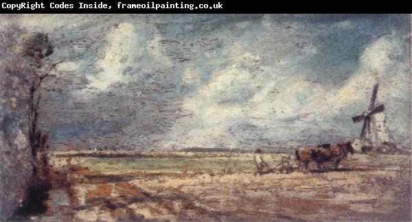 John Constable Srping East Bergholt Common