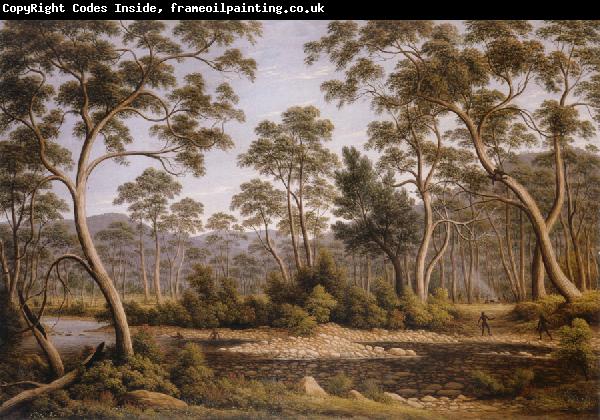 John glover The River Nile,Van Diemen's Land from Mr Glover's from 1837