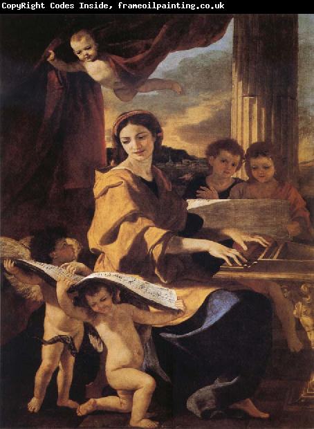 Nicolas Poussin St Cecilia