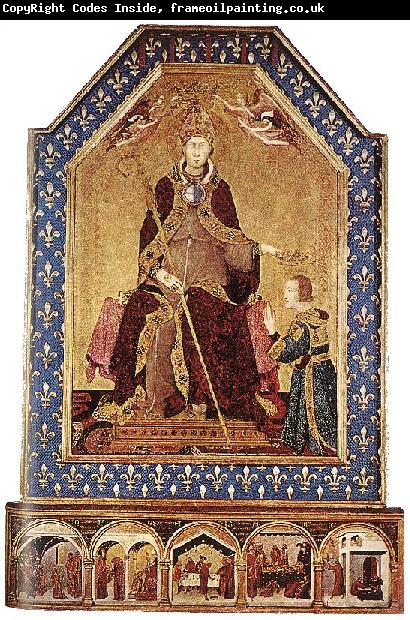 Simone Martini Altar of St Louis of Toulouse