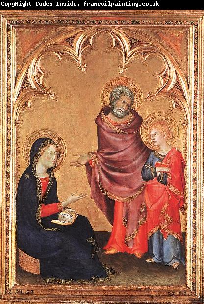 Simone Martini Christ Returning to his Parents