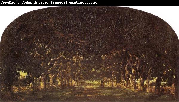 Theodore Rousseau The Chestnut Avenue