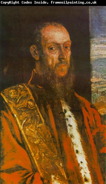 Tintoretto Portrait of Vincenzo Morosini